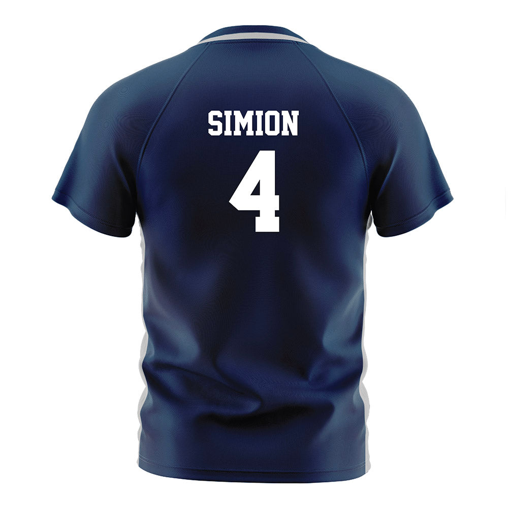 BU - NCAA Women's Soccer : Cecelia Simion - Navy Soccer Jersey-1
