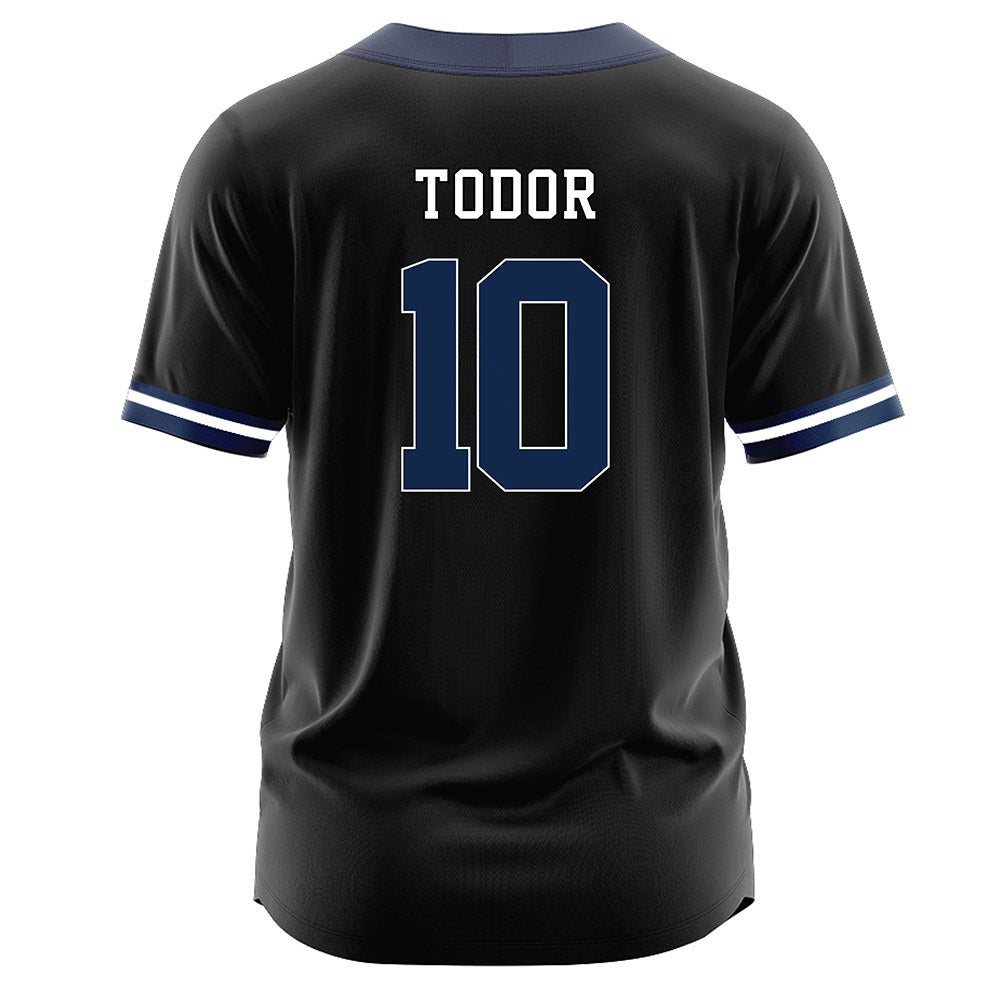 Butler - NCAA Softball : Emily Todor - Black Jersey