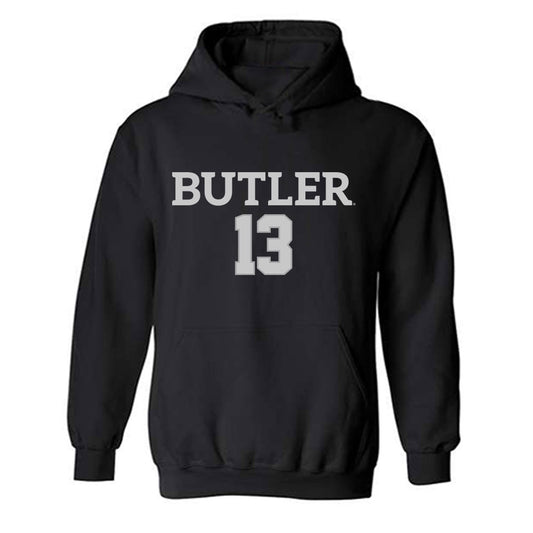 BU - NCAA Women's Volleyball : Carly Slusser - Replica Shersey Hooded Sweatshirt-0