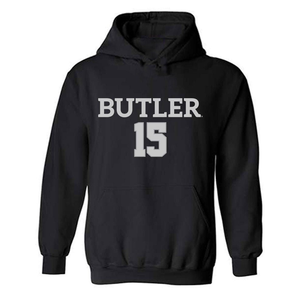 Butler - NCAA Women's Volleyball : Taylor Wathen - Replica Shersey Hooded Sweatshirt-0