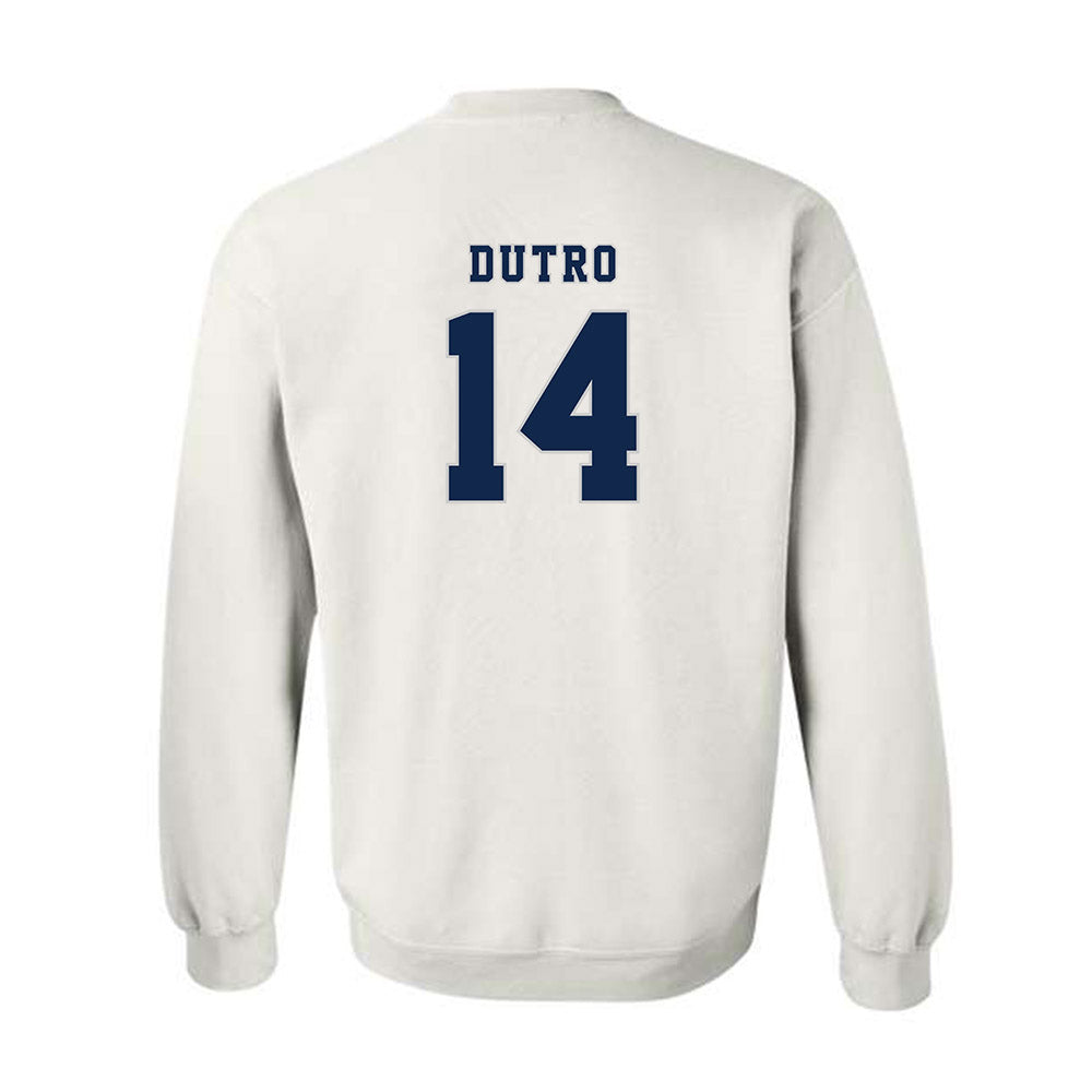 Butler - NCAA Women's Volleyball : Karen Dutro - Replica Shersey Crewneck Sweatshirt-1