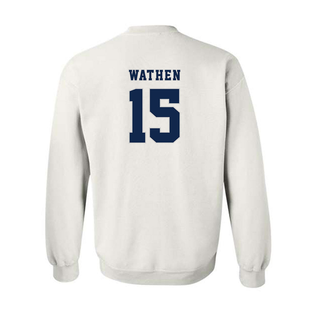 Butler - NCAA Women's Volleyball : Taylor Wathen - Replica Shersey Crewneck Sweatshirt-1