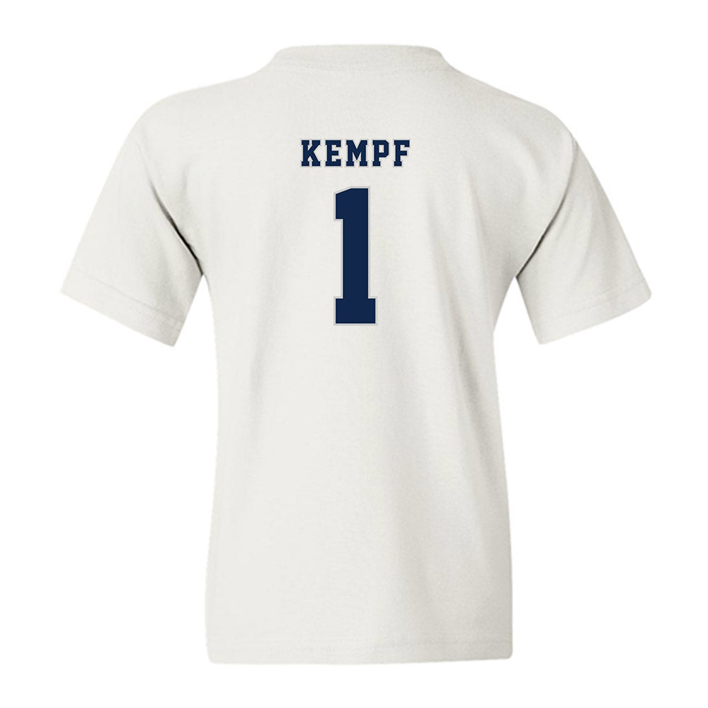 BU - NCAA Women's Volleyball : Sarah Kempf - Replica Shersey Youth T-Shirt-1