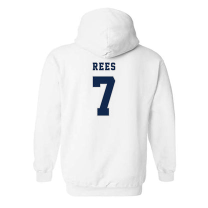 Butler - NCAA Women's Volleyball : Ellery Rees - Replica Shersey Hooded Sweatshirt-1