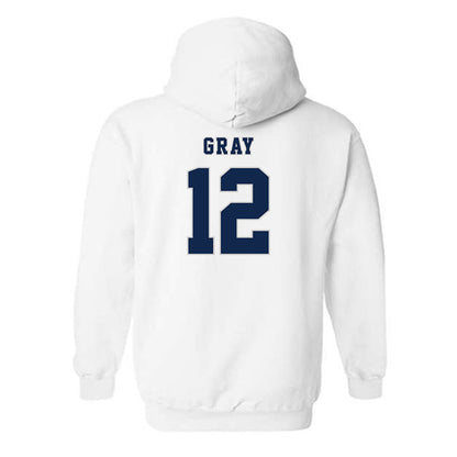 Butler - NCAA Women's Volleyball : Lucy Gray - Replica Shersey Hooded Sweatshirt-1
