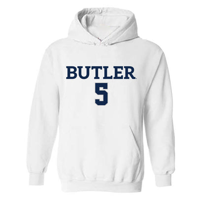 BU - NCAA Women's Volleyball : Jersey Loyer - Replica Shersey Hooded Sweatshirt-0