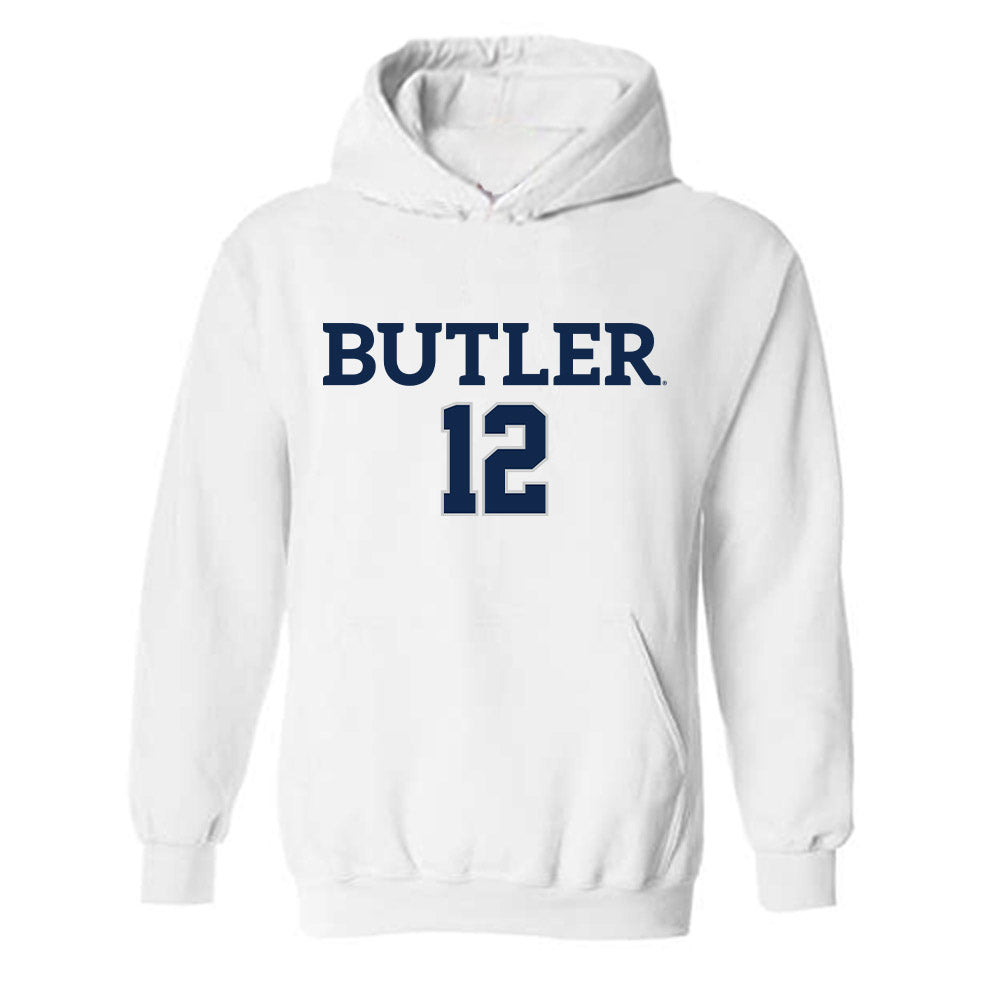 Butler - NCAA Women's Volleyball : Lucy Gray - Replica Shersey Hooded Sweatshirt-0