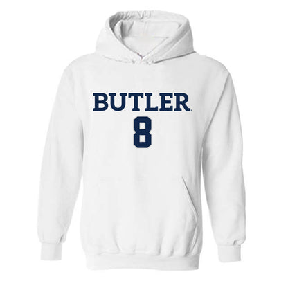 Butler - NCAA Women's Volleyball : Raegan Durbin - Replica Shersey Hooded Sweatshirt-0