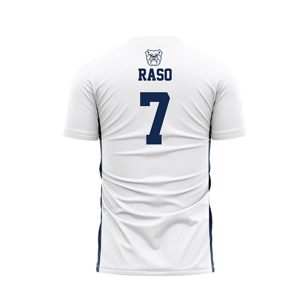 Butler - NCAA Men's Soccer : Luca Raso - White Soccer Jersey-1