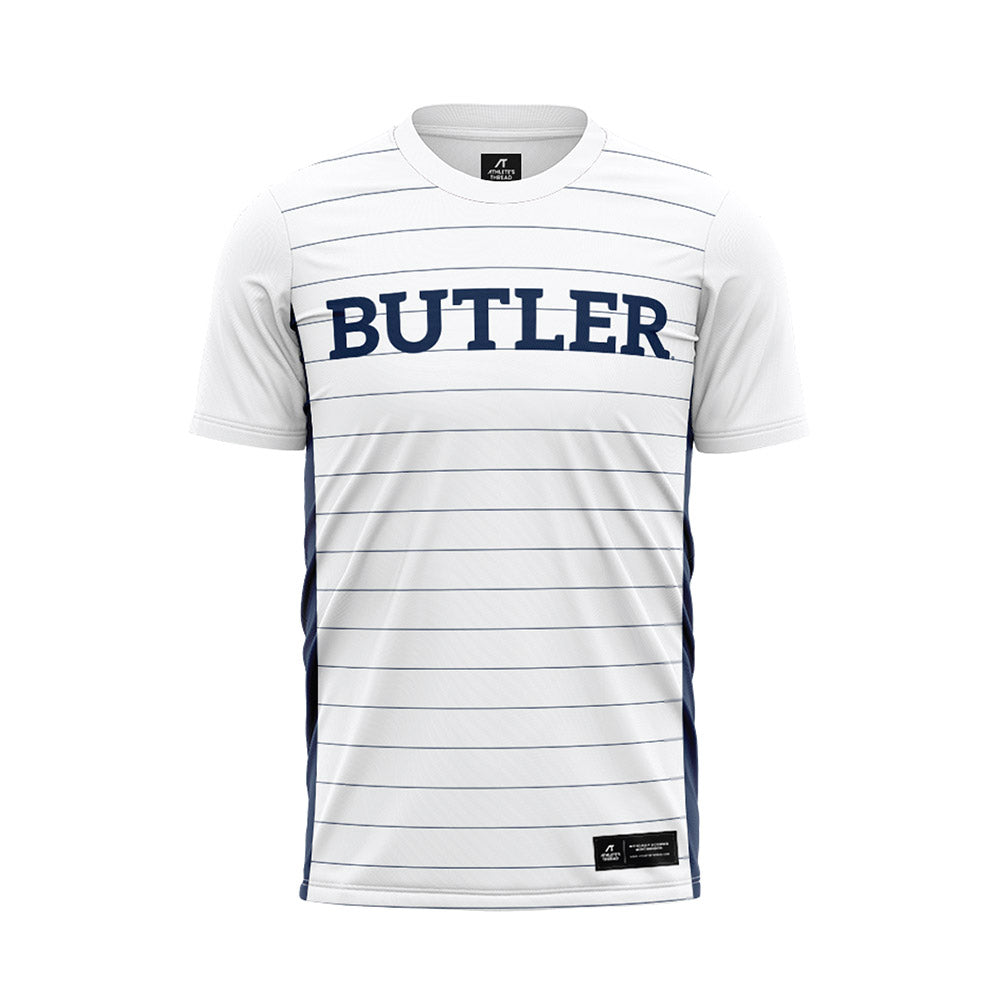 Butler - NCAA Men's Soccer : Brooks Boersma - White Soccer Jersey