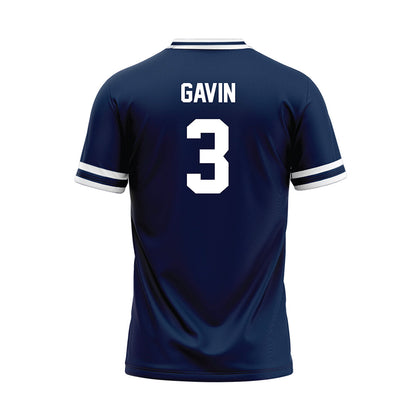 Butler - NCAA Baseball : Danny Gavin - Navy Baseball Jersey-1