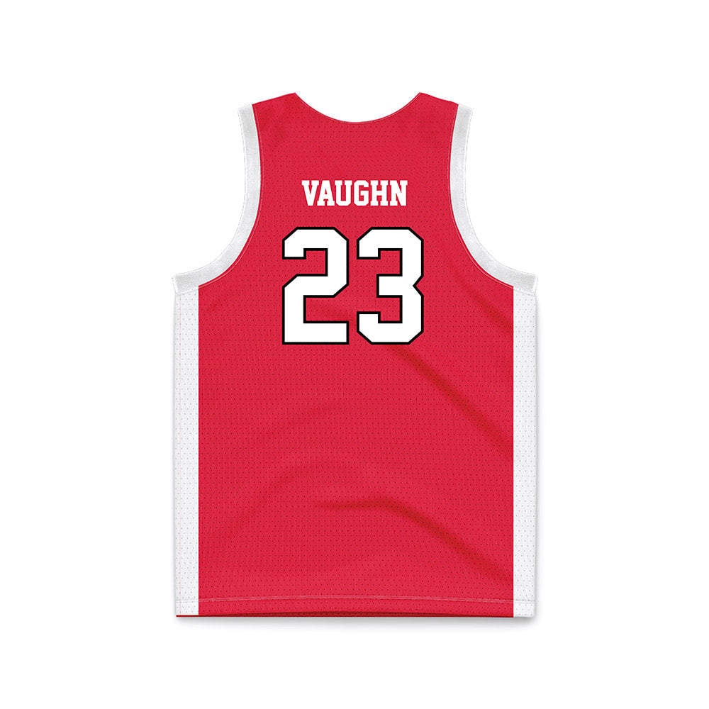 Fairfield - NCAA Women's Basketball : Gabrielle Vaughn - Red Basketball Jersey-1