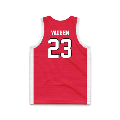 Fairfield - NCAA Women's Basketball : Gabrielle Vaughn - Red Basketball Jersey-1