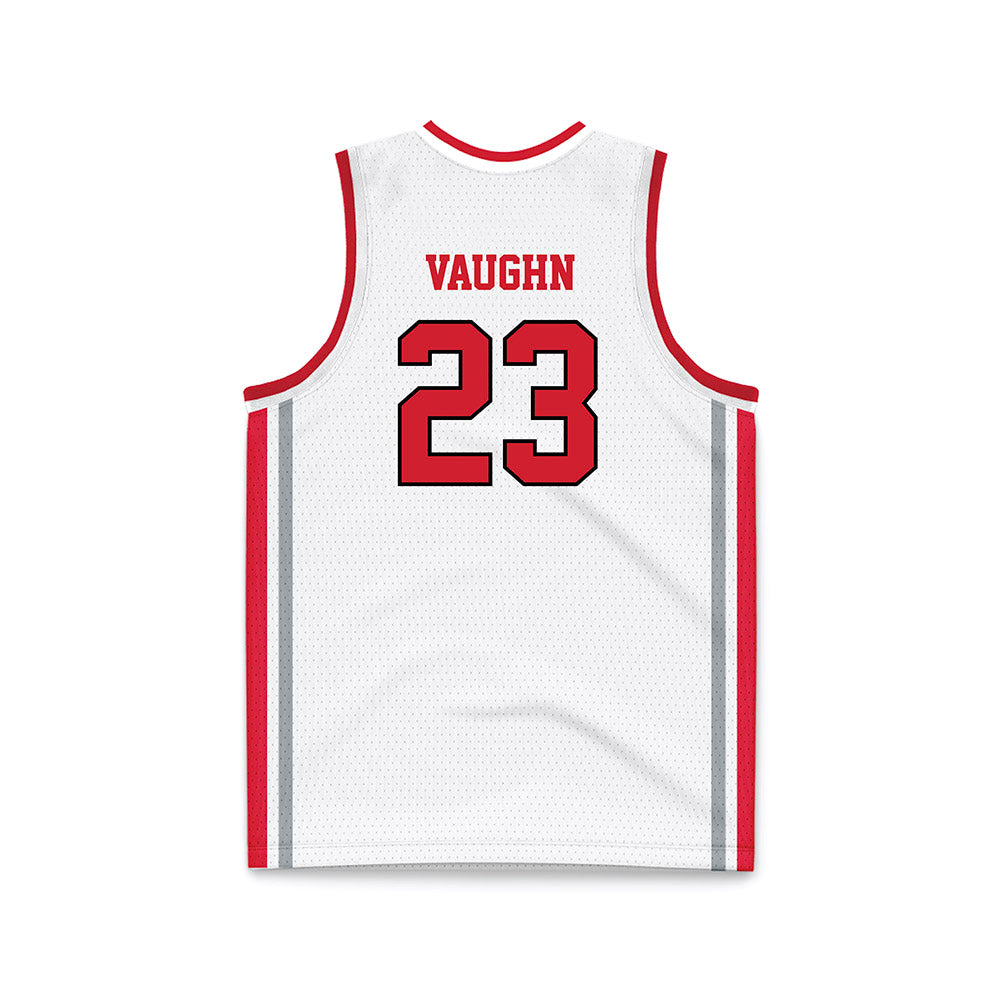 Fairfield - NCAA Women's Basketball : Gabrielle Vaughn - White Basketball Jersey-1