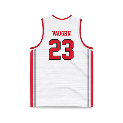 Fairfield - NCAA Women's Basketball : Gabrielle Vaughn - White Basketball Jersey-1