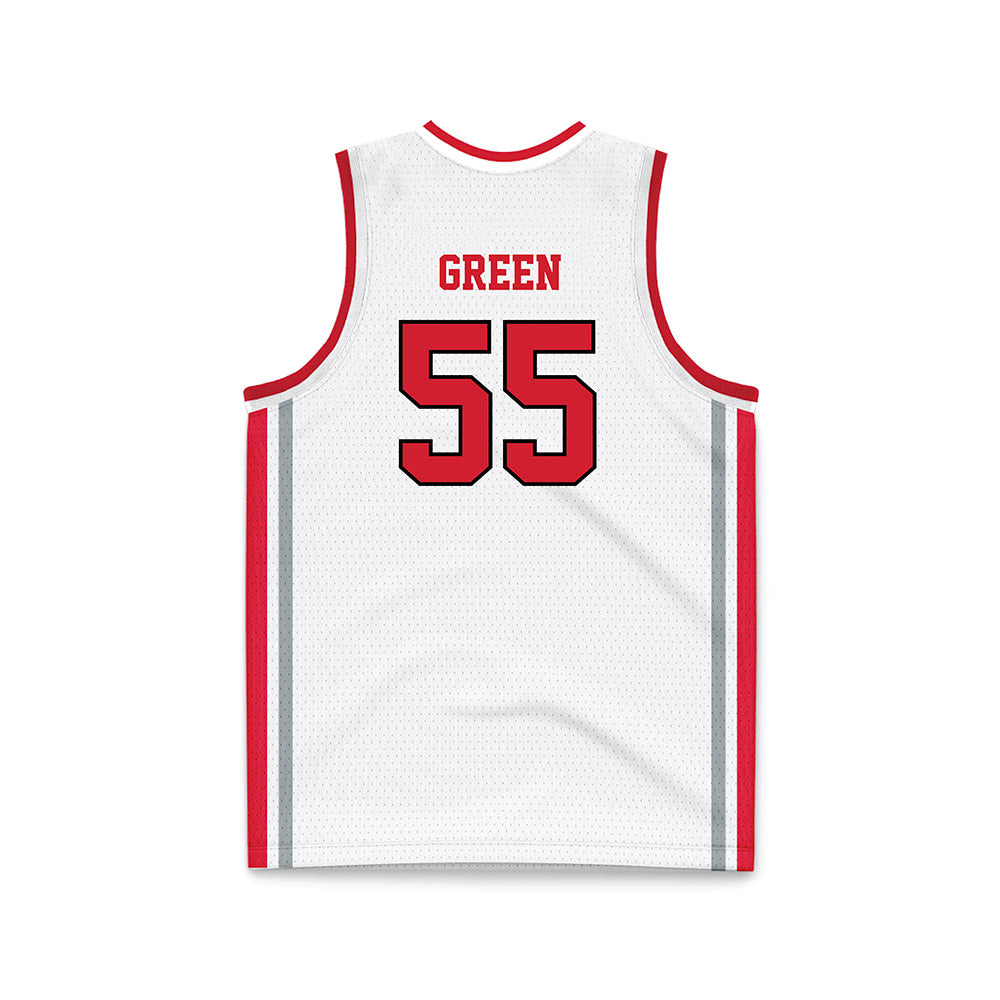 Fairfield - NCAA Women's Basketball : Nia Green - White Basketball Jersey-1