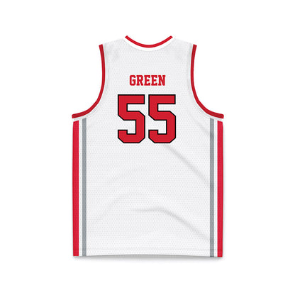 Fairfield - NCAA Women's Basketball : Nia Green - White Basketball Jersey-1