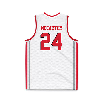 Fairfield - NCAA Women's Basketball : Lana McCarthy - White Basketball Jersey-1