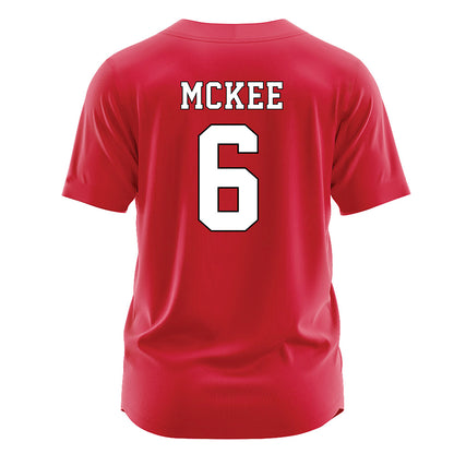 Fairfield - NCAA Softball : Ava McKee - Red Jersey-1
