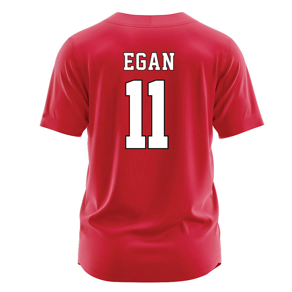 Fairfield - NCAA Softball : Anna Egan - Red Jersey-1