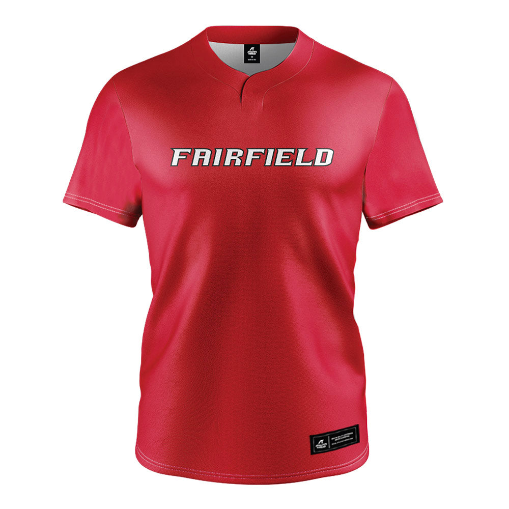 Fairfield - NCAA Softball : Valentina Iula - Red Jersey-0