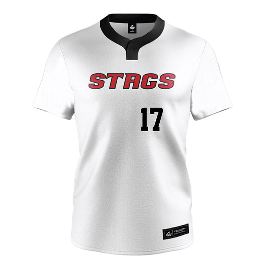 Fairfield - NCAA Softball : Sarah Bielski - White Jersey-0