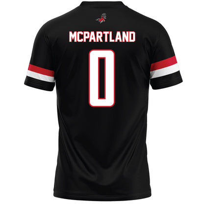Fairfield - NCAA Men's Lacrosse : Will McPartland - Black Lacrosse Jersey-1