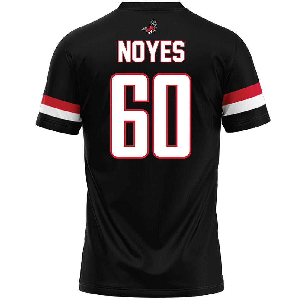 Fairfield - NCAA Men's Lacrosse : Chase Noyes - Black Lacrosse Jersey-1