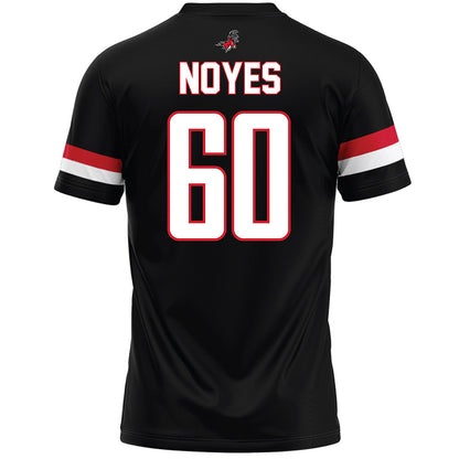 Fairfield - NCAA Men's Lacrosse : Chase Noyes - Black Lacrosse Jersey-1