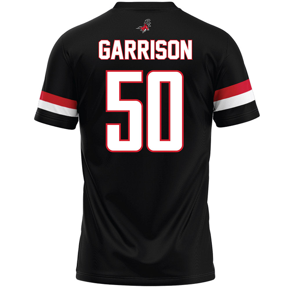 Fairfield - NCAA Men's Lacrosse : Brody Garrison - Black Lacrosse Jersey-1