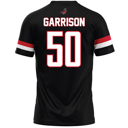 Fairfield - NCAA Men's Lacrosse : Brody Garrison - Black Lacrosse Jersey-1