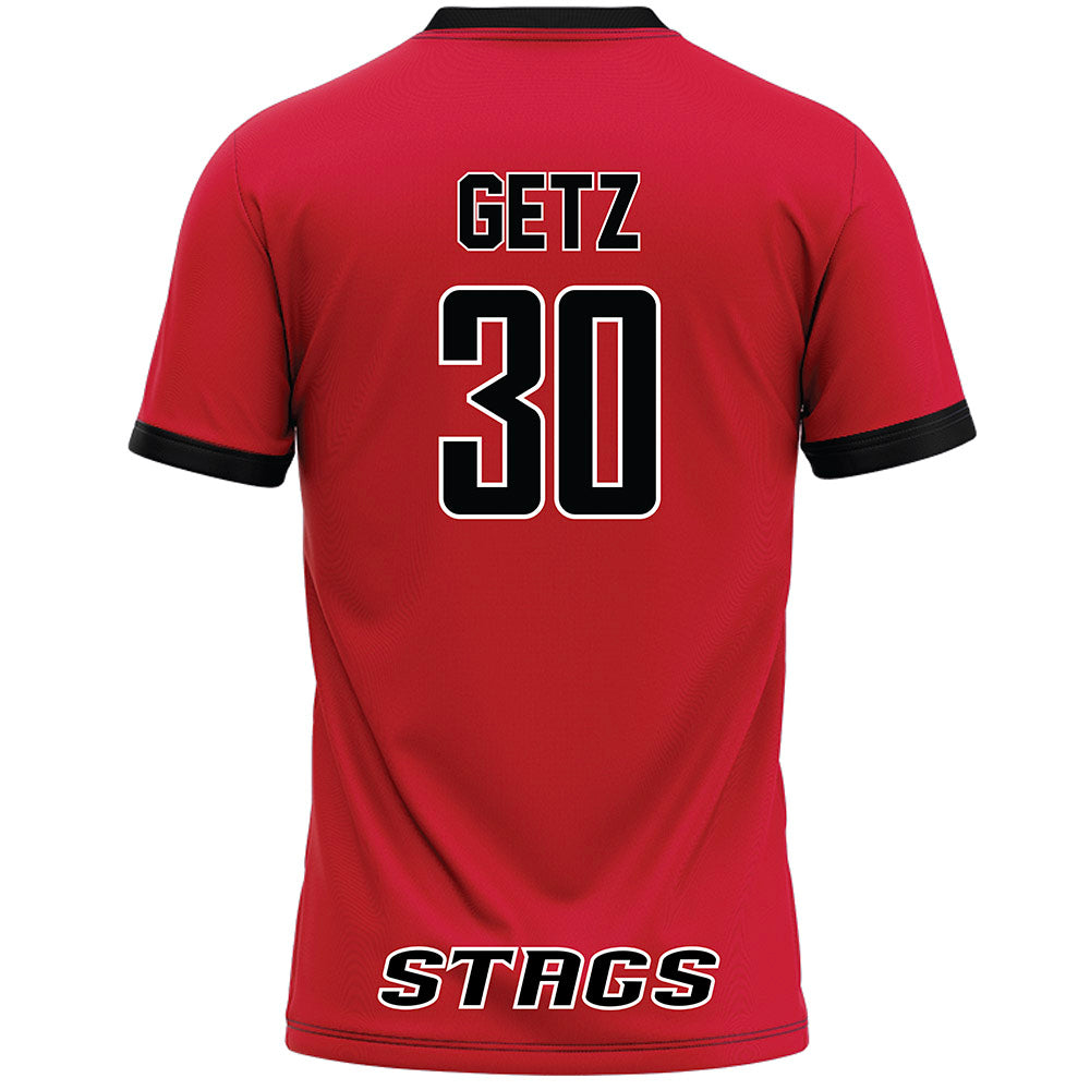 Fairfield - NCAA Women's Lacrosse : Lizzie Getz - Red Lacrosse Jersey-1