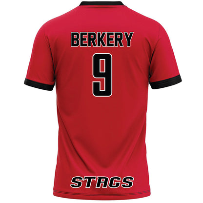 Fairfield - NCAA Women's Lacrosse : Lila Berkery - Red Lacrosse Jersey-1
