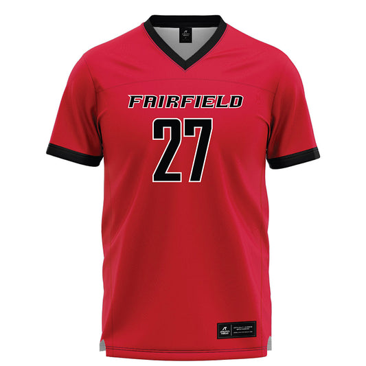 Fairfield - NCAA Women's Lacrosse : Sophia Colasacco - Red Lacrosse Jersey-0