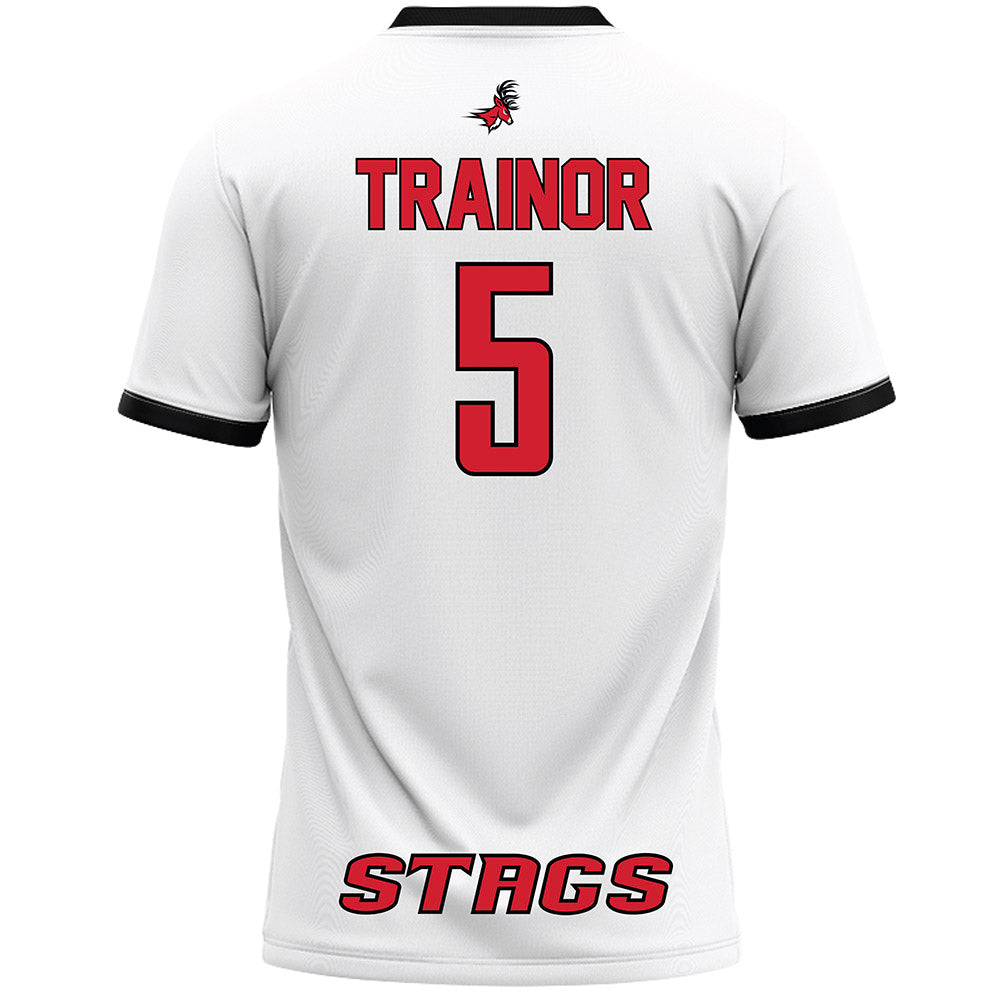 Fairfield - NCAA Women's Lacrosse : Abigail Trainor - White Lacrosse Jersey-1