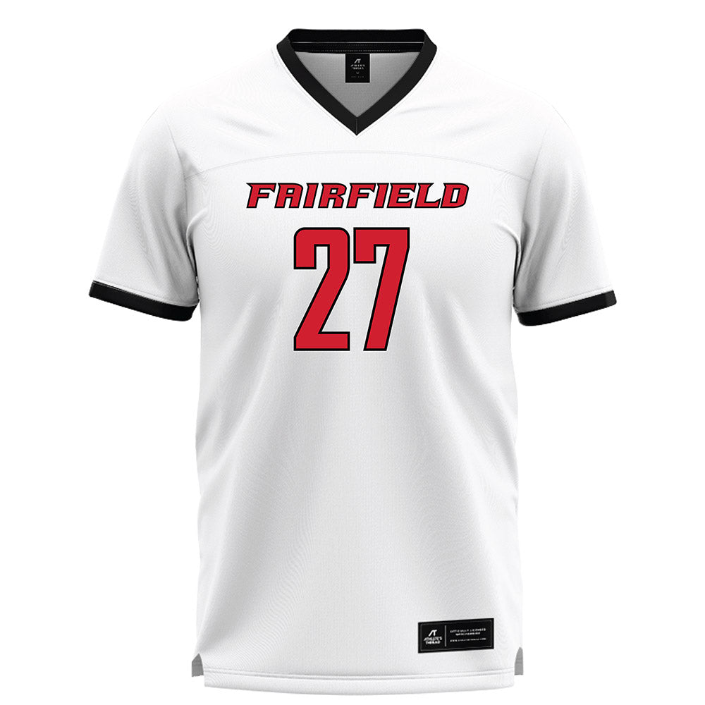 Fairfield - NCAA Women's Lacrosse : Sophia Colasacco - White Lacrosse Jersey-0