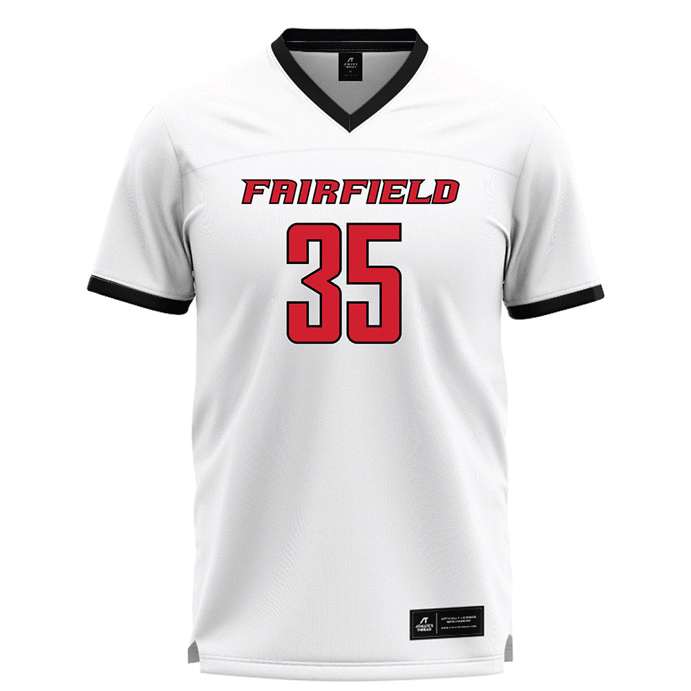 Fairfield - NCAA Women's Lacrosse : Anabella Simeone - White Lacrosse Jersey-0