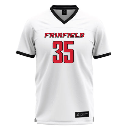Fairfield - NCAA Women's Lacrosse : Anabella Simeone - White Lacrosse Jersey-0