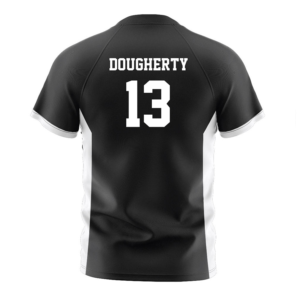 Fairfield - NCAA Men's Soccer : Cole Dougherty - Black Soccer Jersey-1