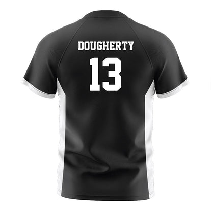 Fairfield - NCAA Men's Soccer : Cole Dougherty - Black Soccer Jersey-1