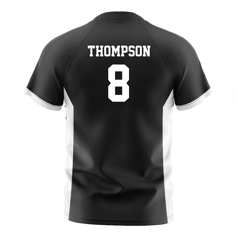Fairfield - NCAA Men's Soccer : Drew Thompson - Black Soccer Jersey-1
