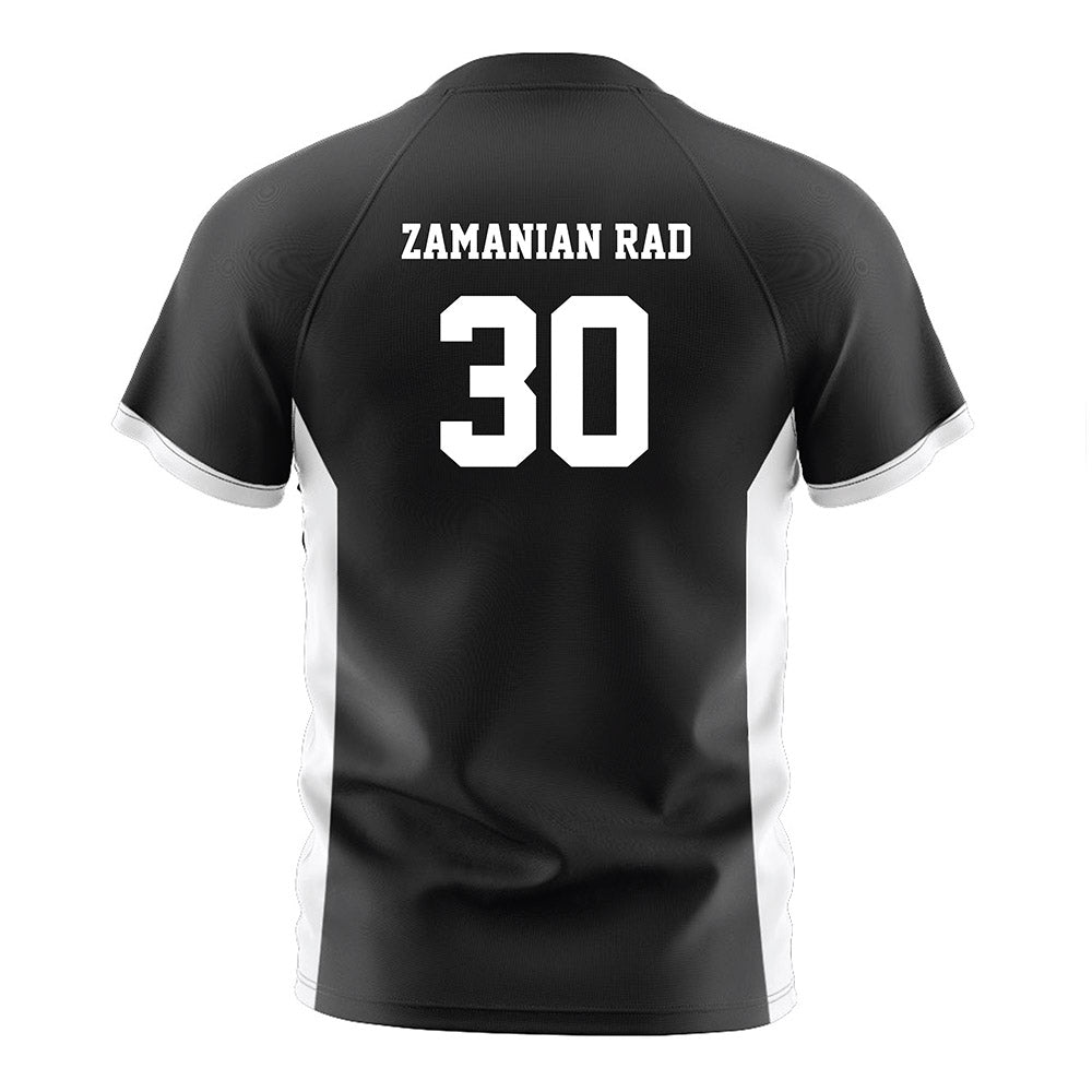 Fairfield - NCAA Men's Soccer : Shayan Zamanian Rad - Black Soccer Jersey-1
