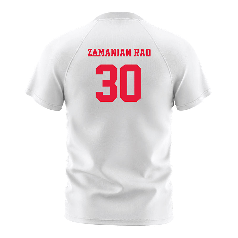 Fairfield - NCAA Men's Soccer : Shayan Zamanian Rad - White Soccer Jersey-1