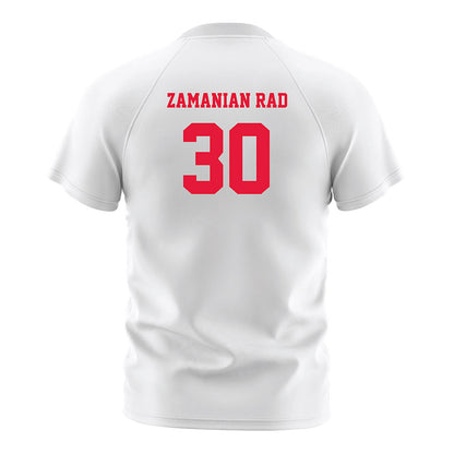 Fairfield - NCAA Men's Soccer : Shayan Zamanian Rad - White Soccer Jersey-1