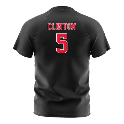 Fairfield - NCAA Women's Soccer : Cassidy Clinton - Black Soccer Jersey-1
