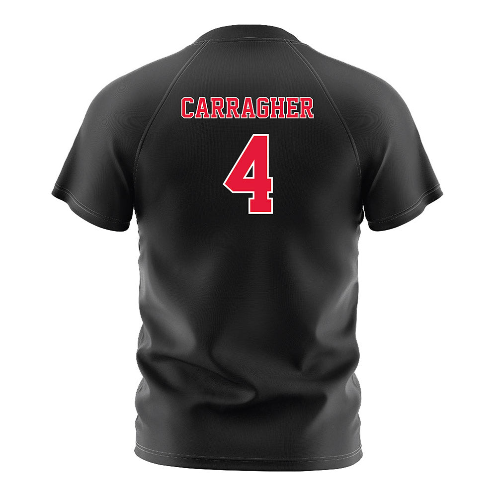 Fairfield - NCAA Women's Soccer : Meghan Carragher - Black Soccer Jersey-1