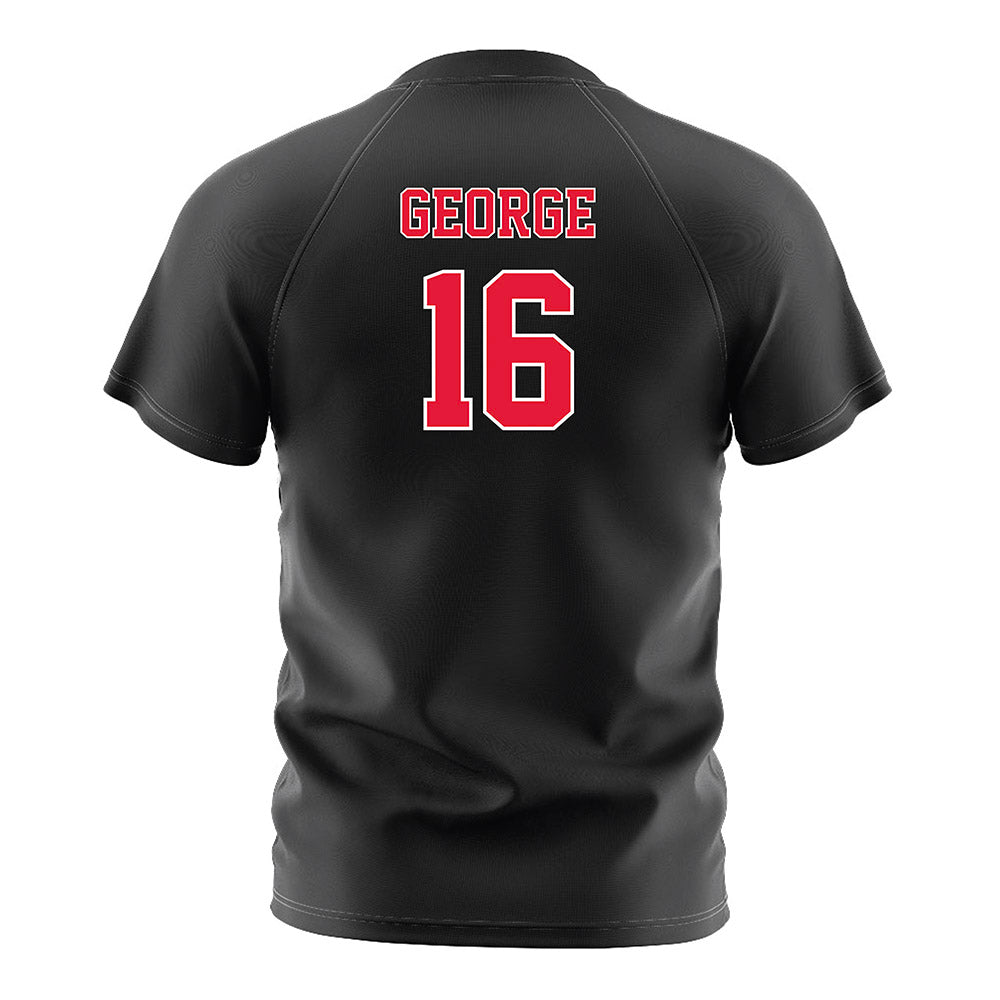 Fairfield - NCAA Women's Soccer : Phoebe George - Black Soccer Jersey-1