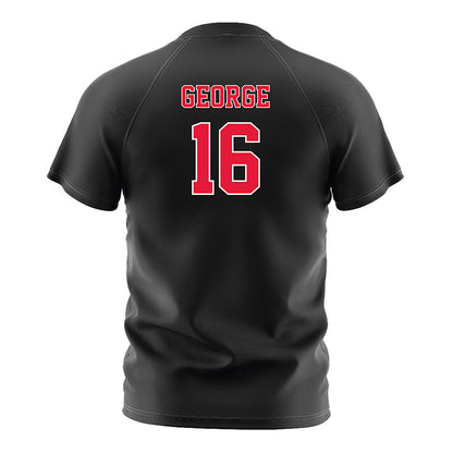Fairfield - NCAA Women's Soccer : Phoebe George - Black Soccer Jersey-1