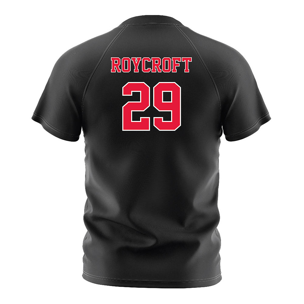 Fairfield - NCAA Women's Soccer : Riley Roycroft - Black Soccer Jersey-1