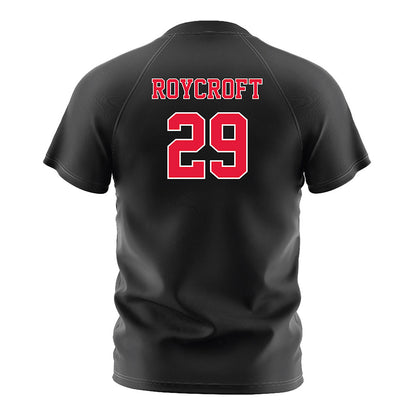 Fairfield - NCAA Women's Soccer : Riley Roycroft - Black Soccer Jersey-1